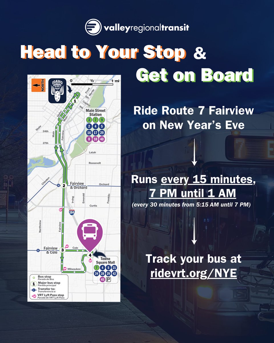 Valley Regional Transit tweet media