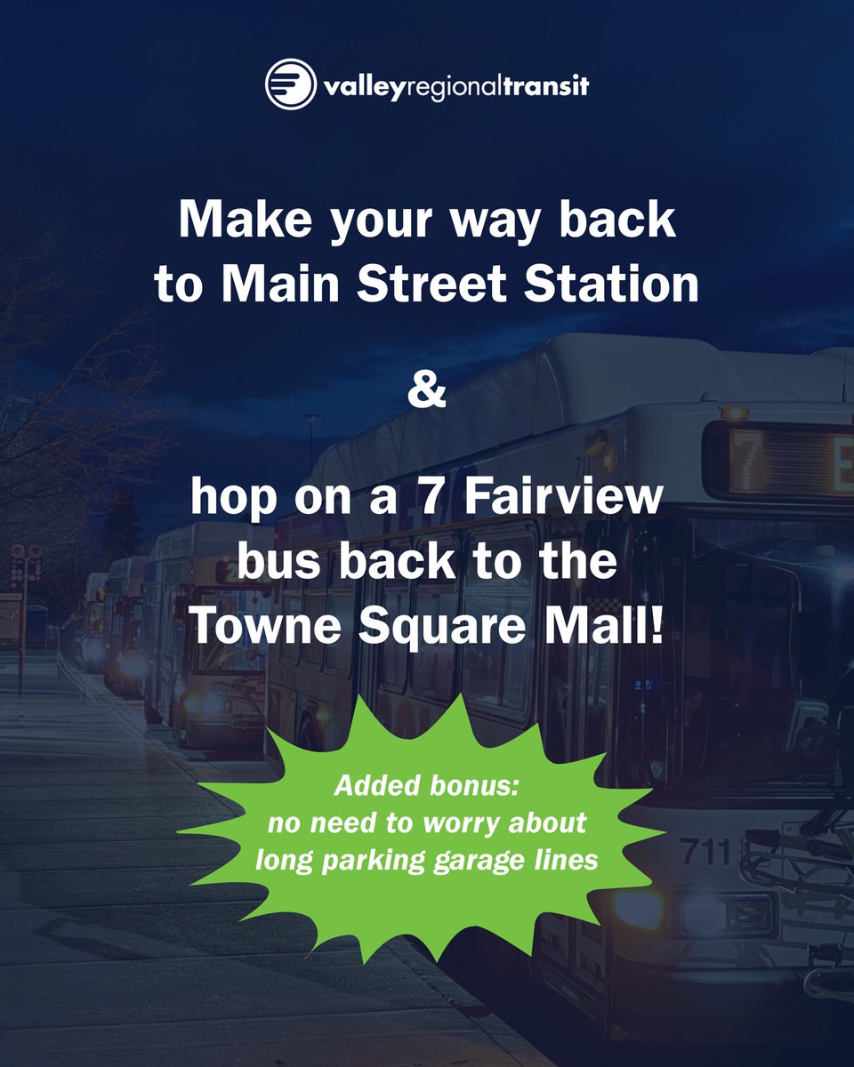 Valley Regional Transit tweet media