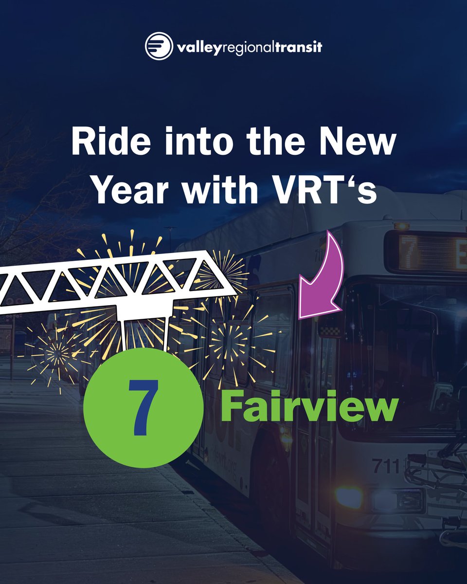 Valley Regional Transit tweet media