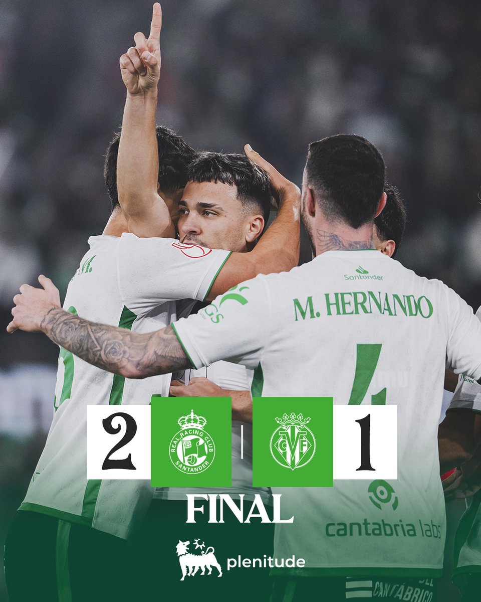 realracingclub's tweet image. ⏹️ ¡¡¡FINAAAAAAAAAAAAAL!!!

Racing 2-1 Villarreal

(🎯 Arana x2)

#RacingVillarreal #CopaDelReyMapfre