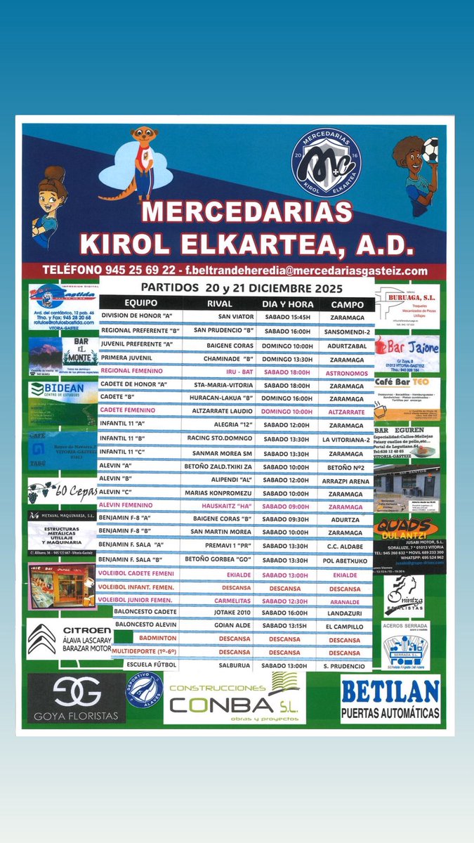 Kirol Mercedarias tweet media