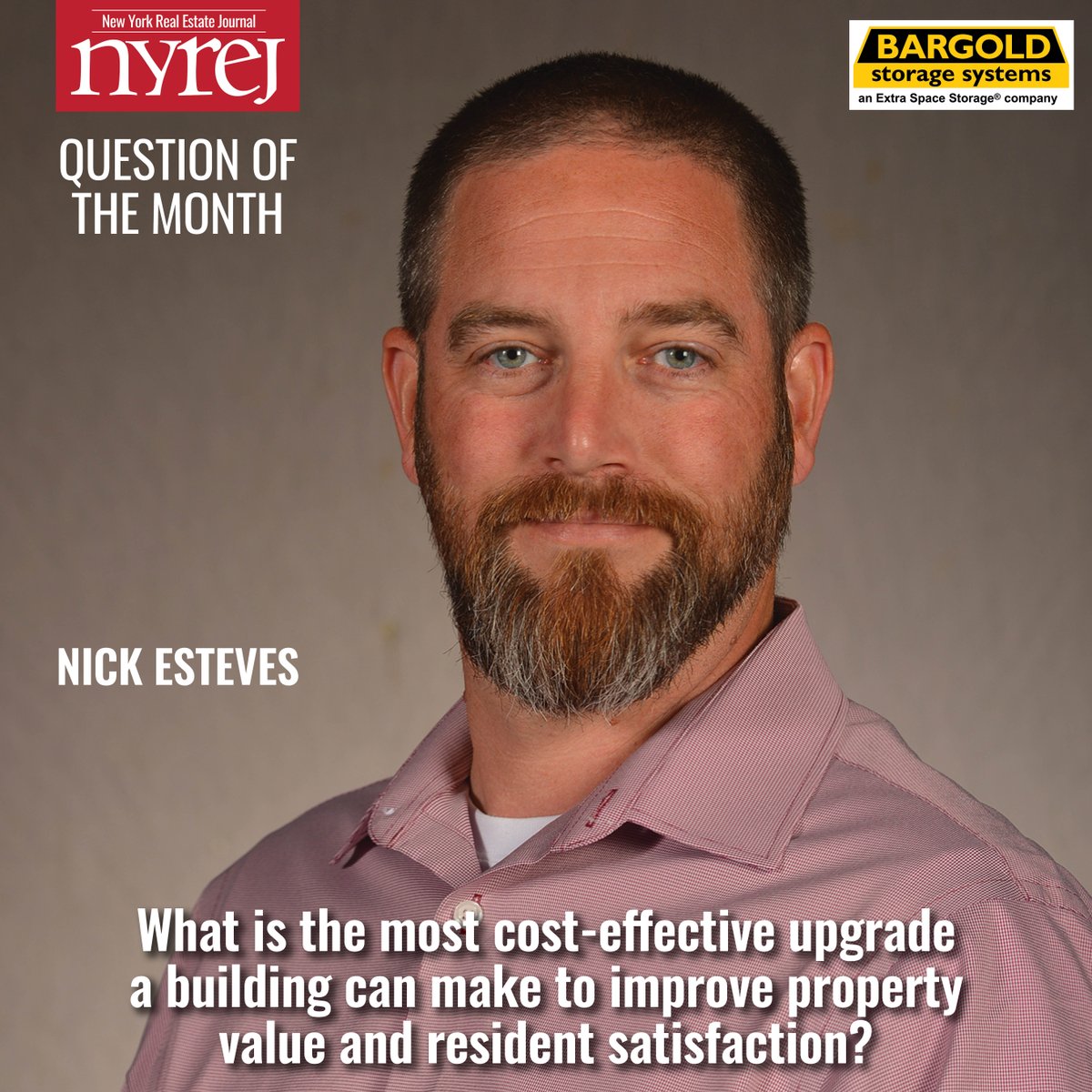 What is the most cost-effective upgrade a building can make to improve property value and resident satisfaction? - by Nick Esteves of Bargold Storage Systems - Read More here: hubs.ly/Q03Ytdlb0 #NYREJ #commercialrealestate