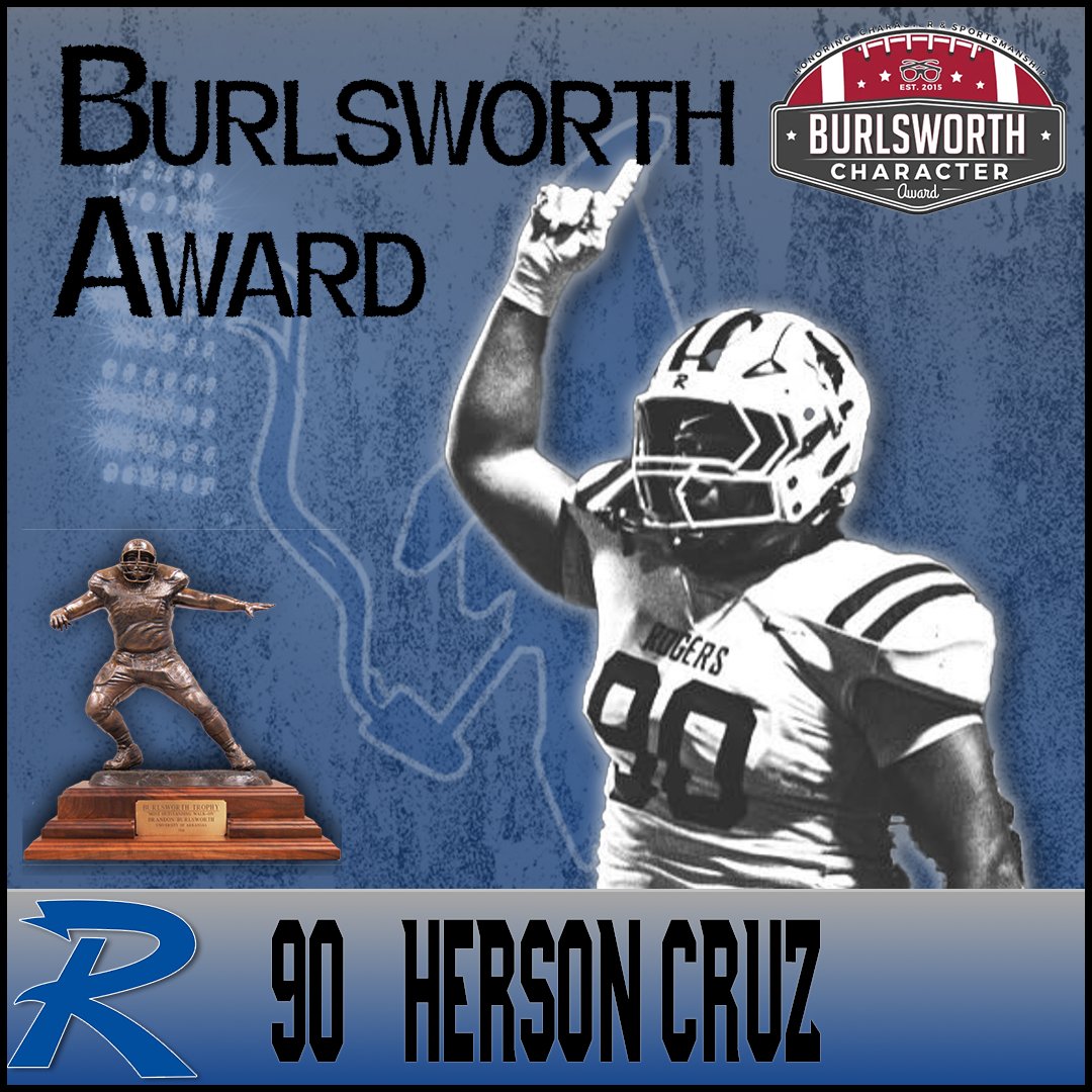RogersMountieFB's tweet image. Burlsworth Award
Herson Cruz
