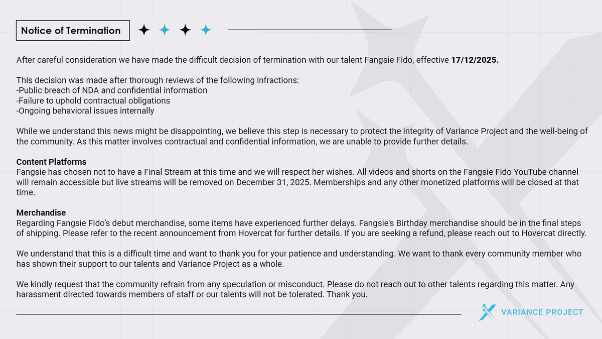 Variance Project tweet media