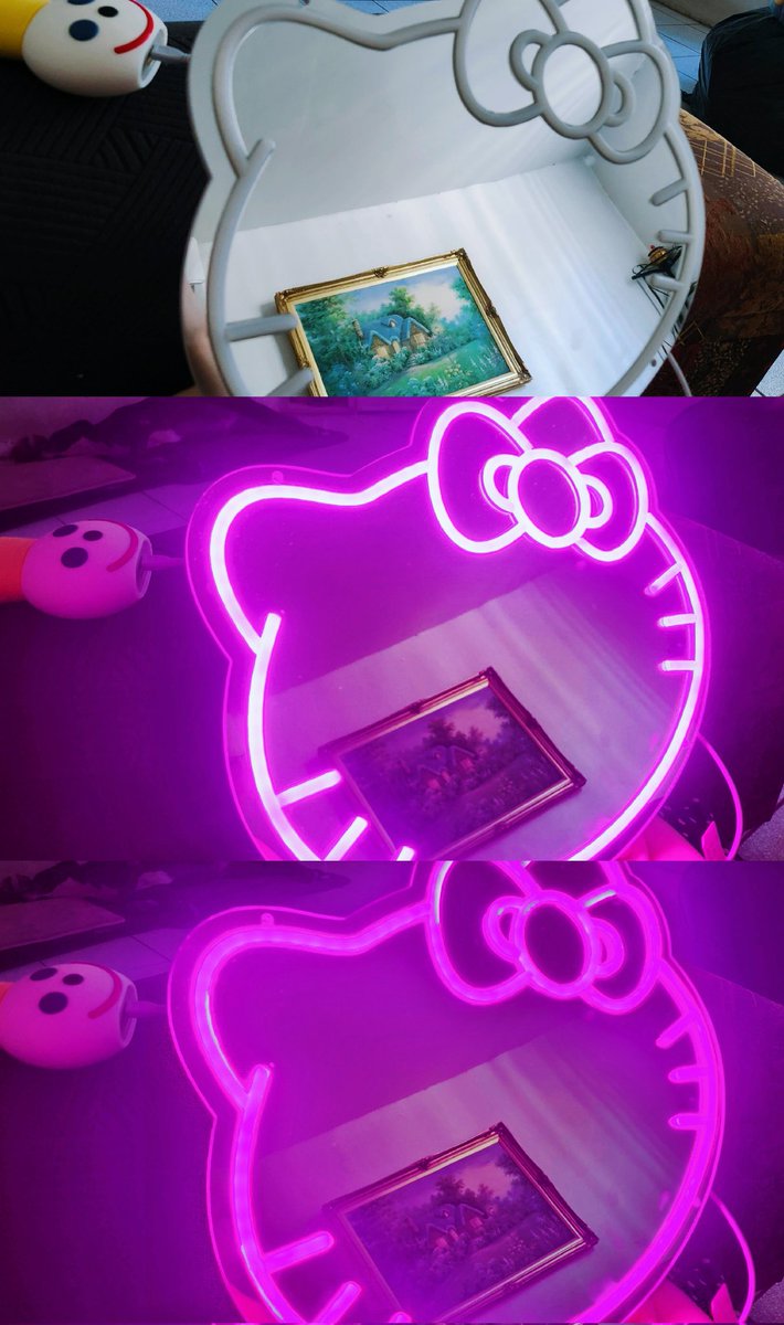 Miichel701's tweet image. #hellokitty #led #ledlight #pink #imjustagirl #toycollector #collectibles #sanrio #kawaii #aesthetic #myroom #kidcore #kidwave #ligth #neon #neonlight #heart #heartmirror #collection #wallmirror #heartshape #collector #collectibles #meltheart #sign #neonsign #neonmirror #melting