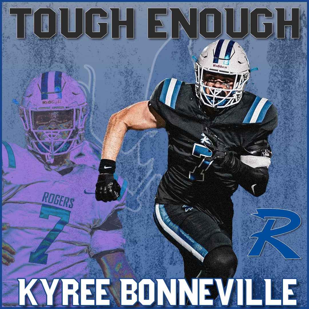 RogersMountieFB's tweet image. Mountie Football Tough Enough Award-
Kyree Bonneville