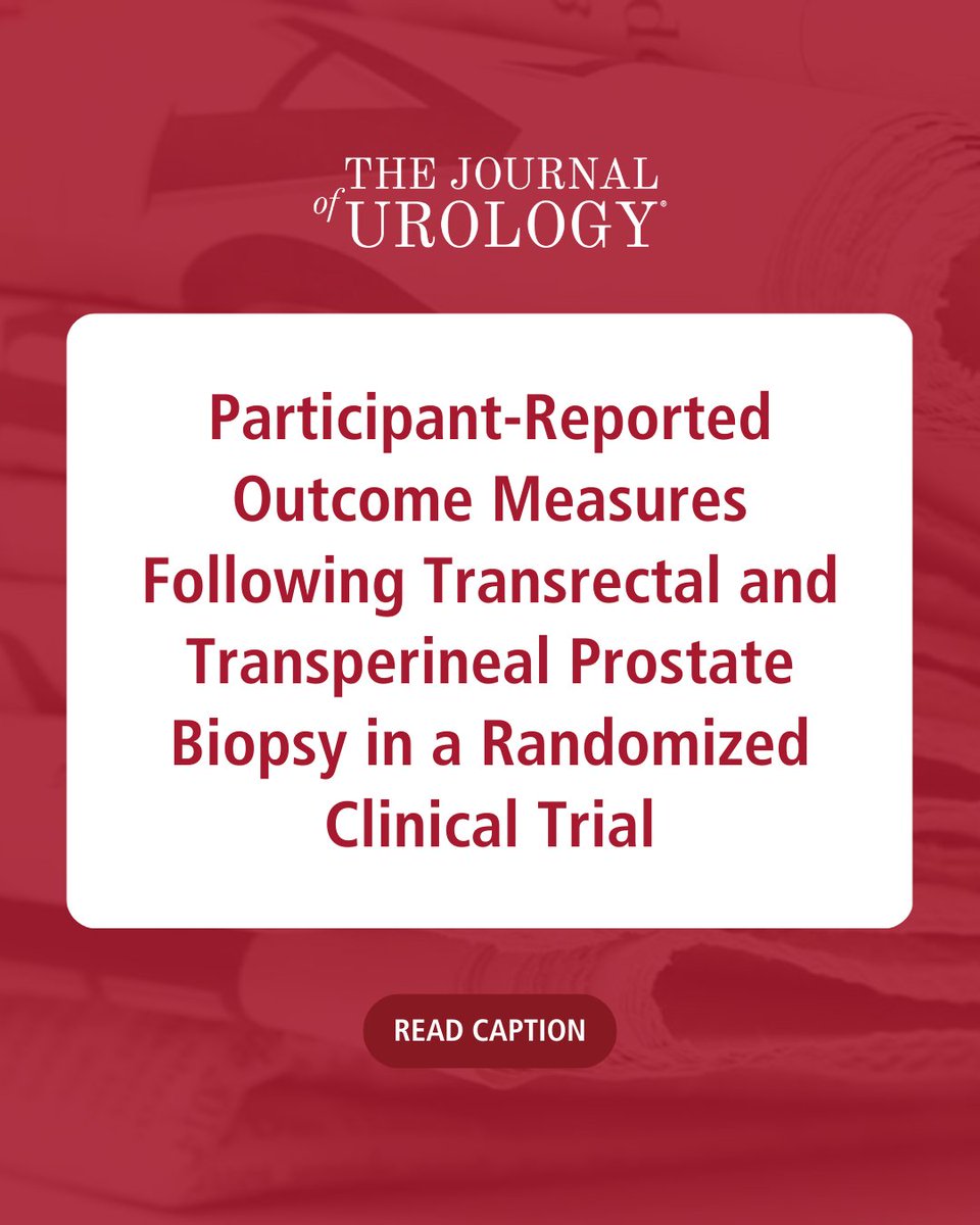 Journal of Urology tweet media