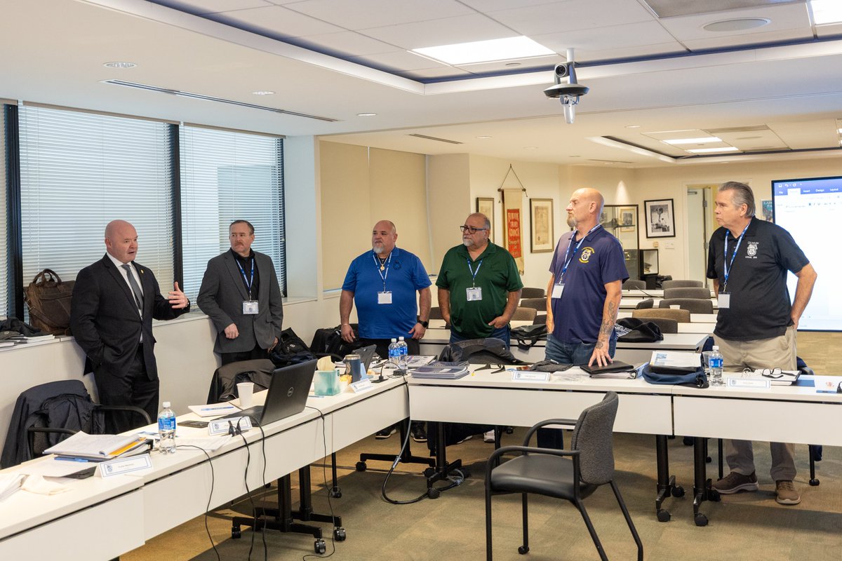 Teamsters's tweet photo. Teamsters General President Sean M. O’Brien met with representatives from Teamsters locals and Joint Councils across the country to establish a national CDL training curriculum. The training will set the Teamsters standard, improve safety, and protect workers.

“This national training ensures every Teamster has the skillset, safety, and support they need to succeed on the job,” O’Brien said. “It will strengthen rank-and-file Teamsters, equipping them with the confidence and courage to take on any road and any route safely.”