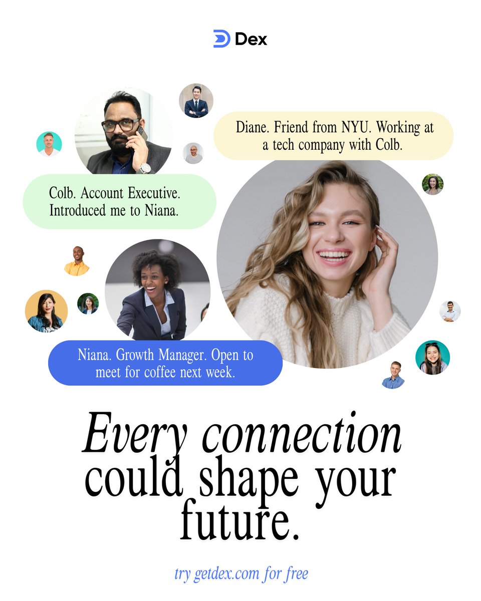 Dex Personal CRM tweet media