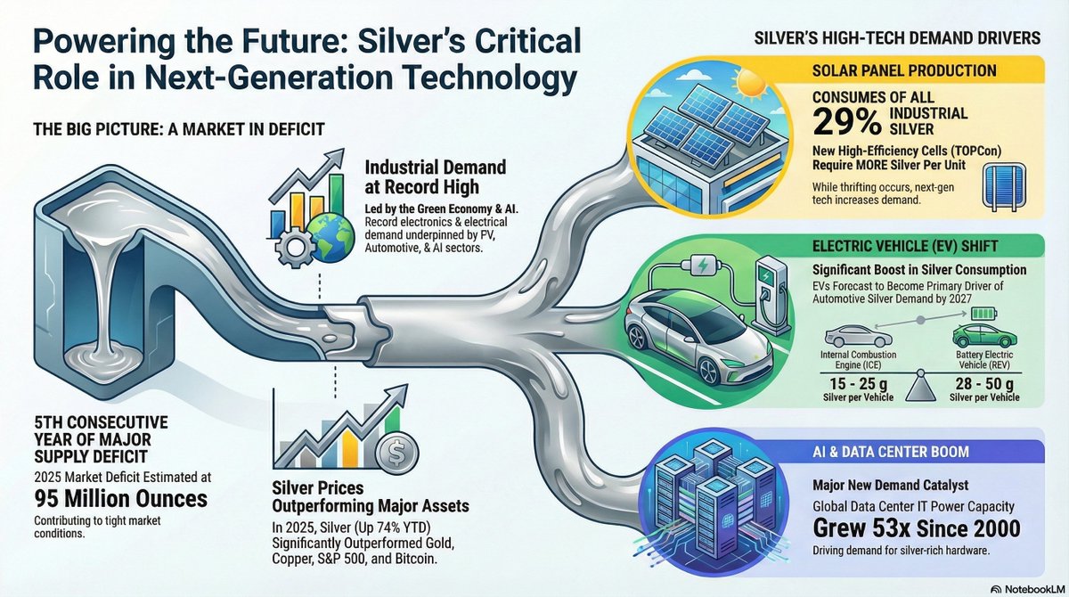 5th consecutive year with a major supply deficit. Nope, nothing to ...