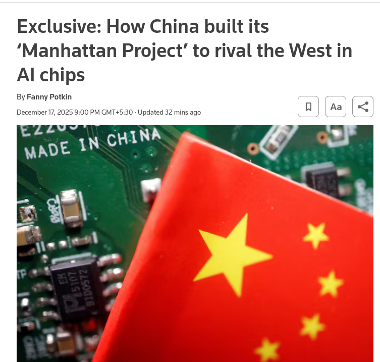 China EUV “Manhattan Project” headline