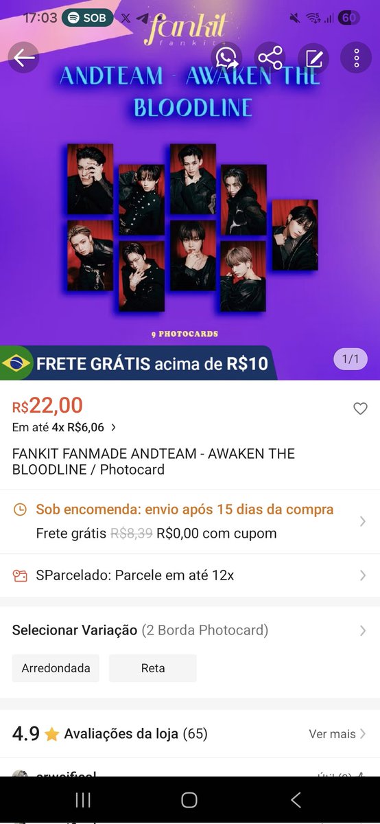 NapKStore's tweet image. Staars, temos esse kit lindo do #andTEAM, nada melhor que um kit super especial deles para se presentear 🎁 💖
Link : br.shp.ee/GQG2yL3