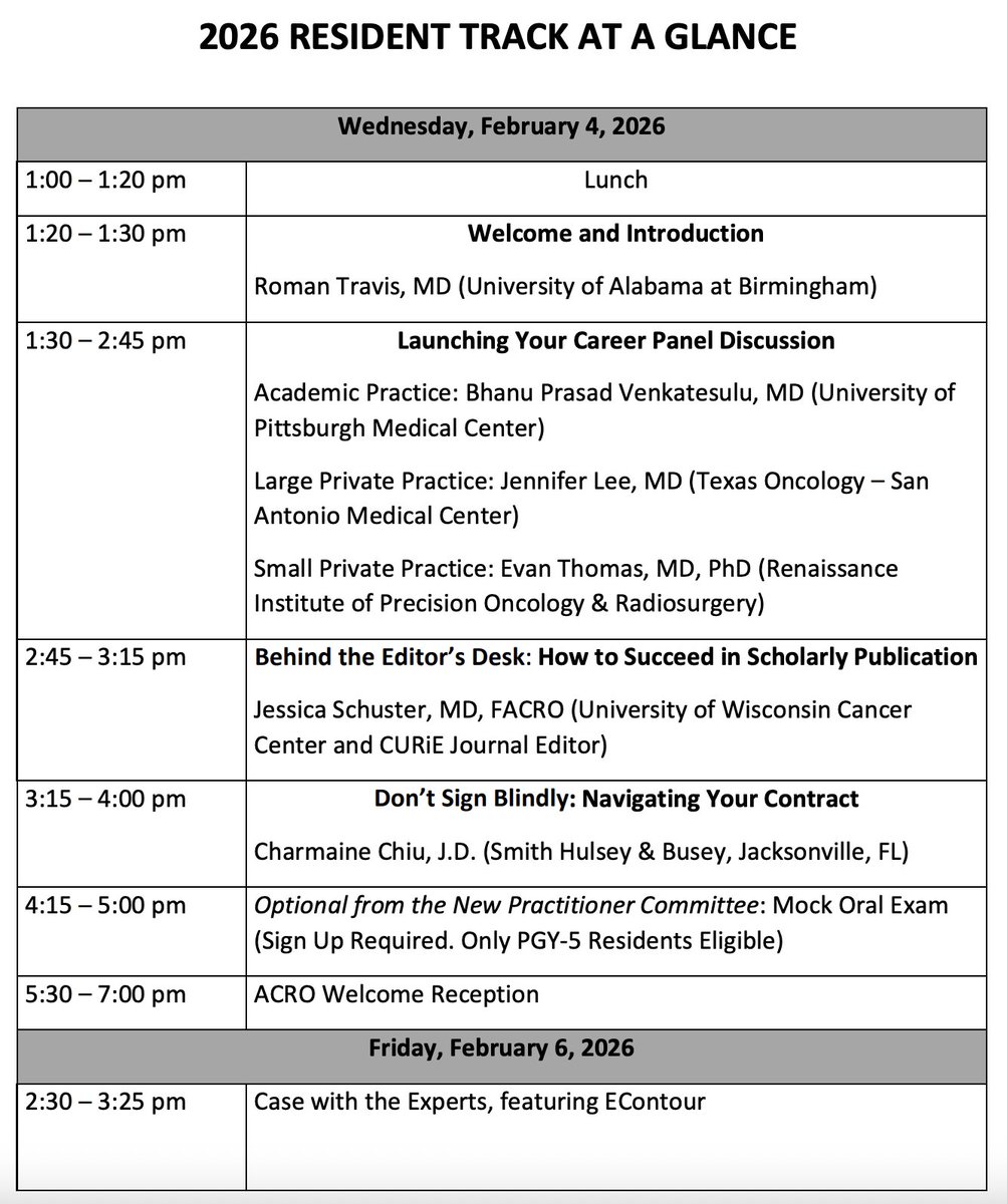 ACRO - American College of Radiation Oncology tweet media