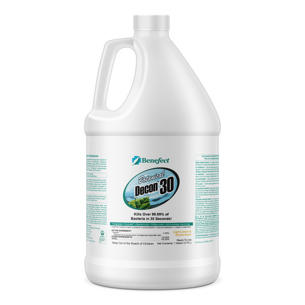 nebelcanal's tweet image. Wow I sure hope there ISN'T some secret one-ingredient effective broad-spectrum antimicrobial fungicidal disinfectant at once food safe, not a respiratory irritant, okay to apply without PPE, and allegedly made of "thyme grown in specialty fields in Spain" ...

Decon 30: