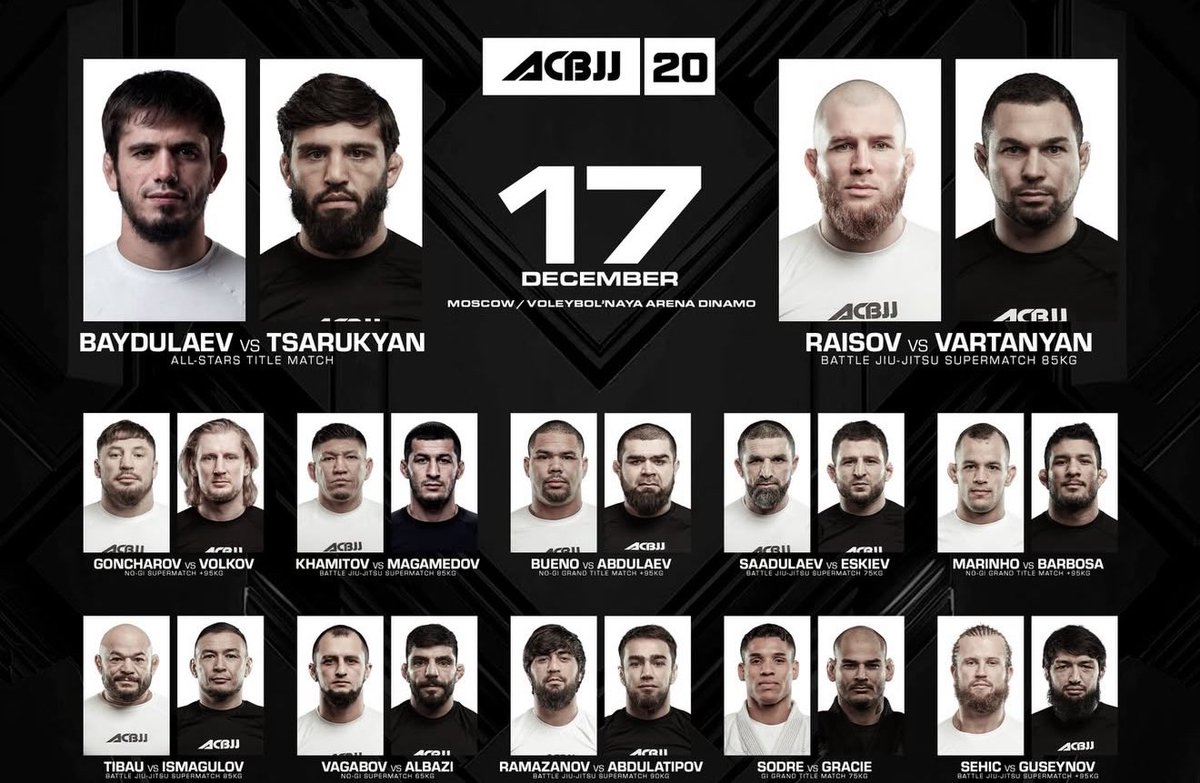 fanaticosMMAGT's tweet image. Por si quieren ver el main card de #ACBJJ20 lo pueden ver gratis en vivo por el canal de AC BJJ. 

youtube.com/live/qysajjm1I…