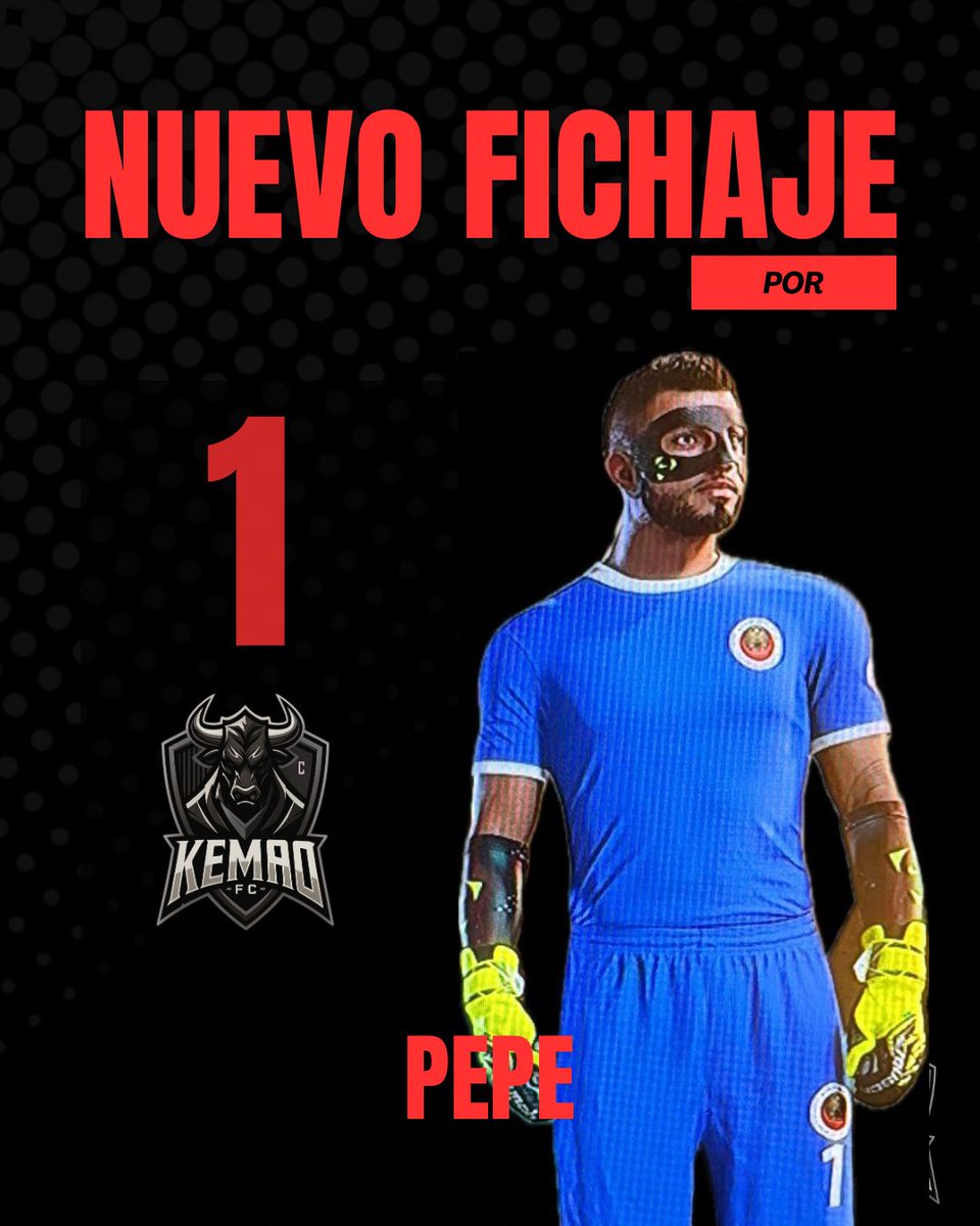 6to FICHAJE DEL EQUIPO

Llega para mantener la portería a salvo de la delincuencia en gran Pepe
Estaremos a salvo 

BIENVENIDO <a href="/naranjo_pepe/">pepe naranjo</a> 

#NewEra #WeAreKemao 

🖤♥️