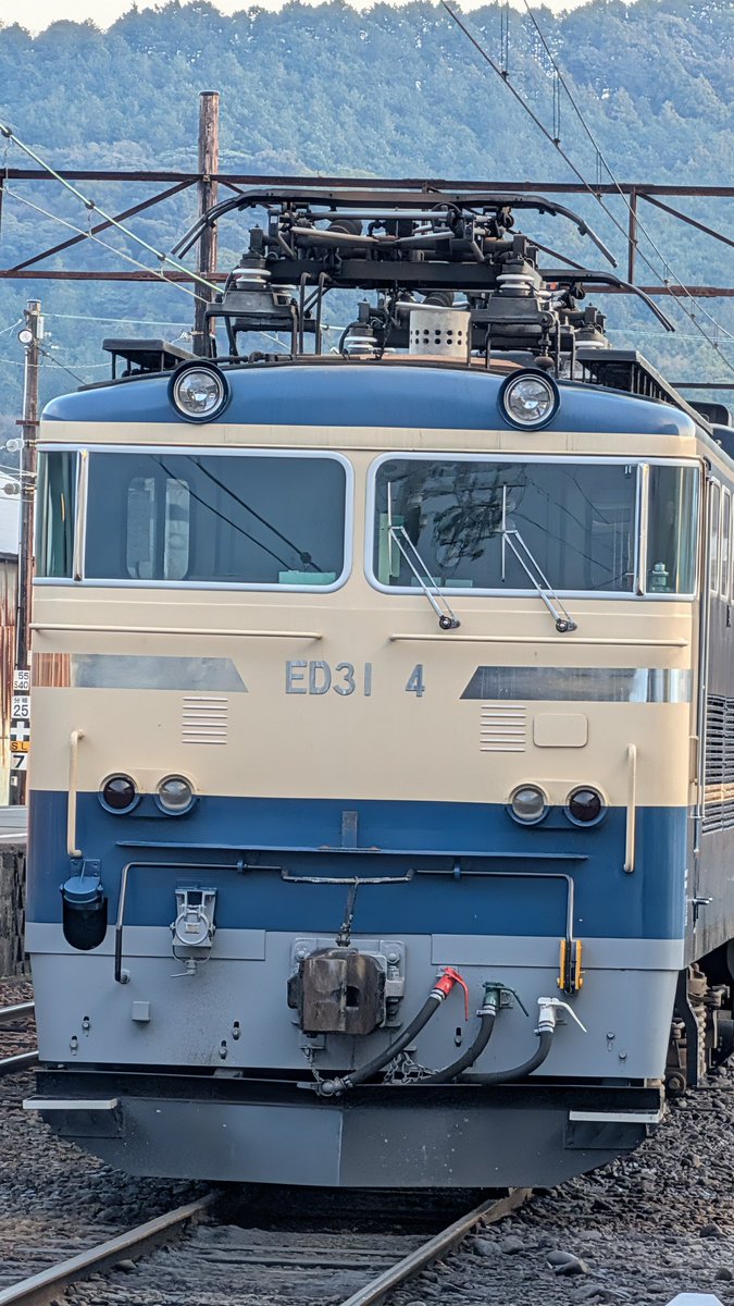 CPdKLpGXYDSYsiB's tweet photo. #大井川鉄道 
#ED31 
お～いヘッドマーク何処に置いてきちゃったの？
取りに行くから場所教えて〜 https://t.co/Su2qGFqprW