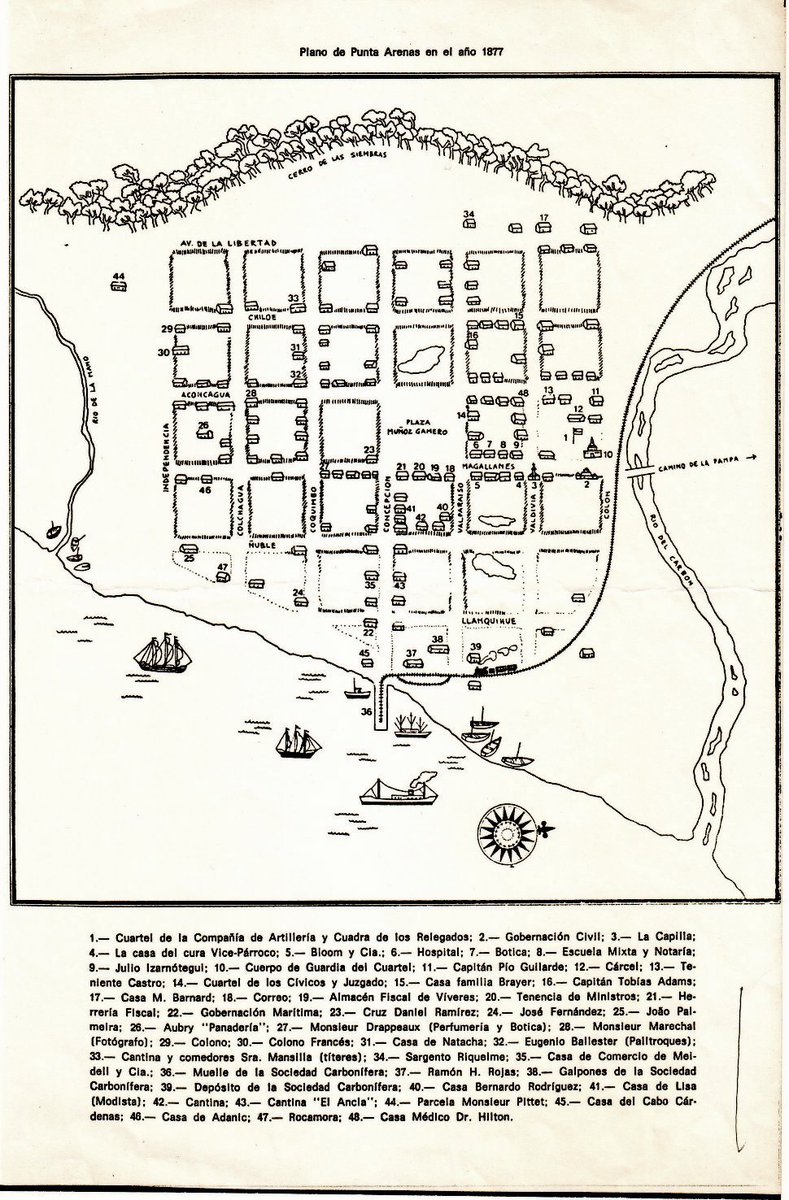 RenzoVaccarezza's tweet photo. El 18 de diciembre de 1848, por orden del recién asumido Gobernador José de los Santos Mardones, se fundó la ciudad de Punta Arenas.
Un pedazo fascinante de la historia chilena en el fin del mundo! https://t.co/HUB6a4ziEd