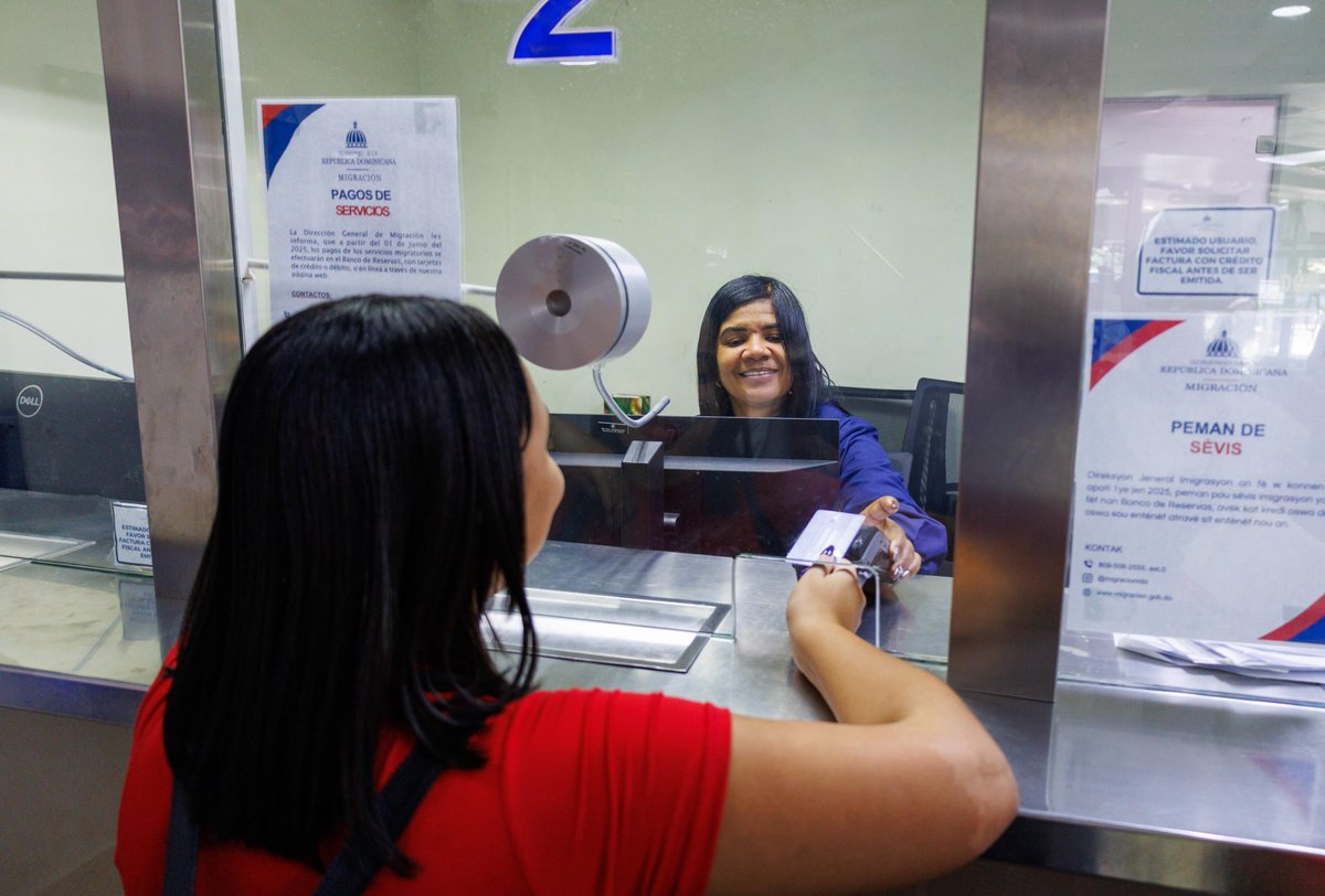 DGM recuerda que los trámites migratorios solo se pagan con transferencias bancarias y tarjetas de crédito o débito periodismoculturalrd.com/2025/12/dgm-re…