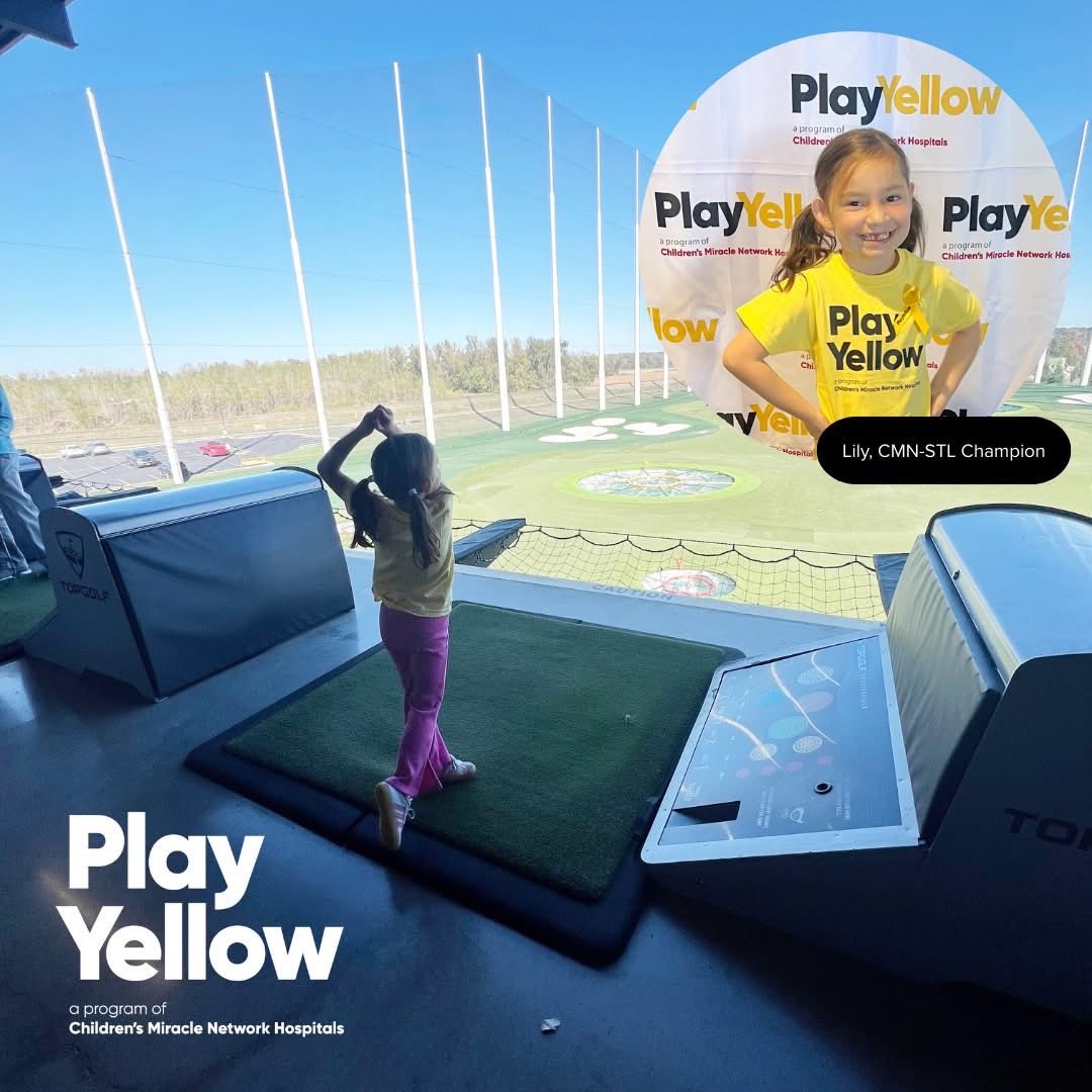 Thanks to donations supporting Play Yellow, Lily, and kids like her, are now thriving on the golf course, learning the game, and building confidence beyond their treatment. 💛

Learn more: cmn-stl.org/our-programs/p…