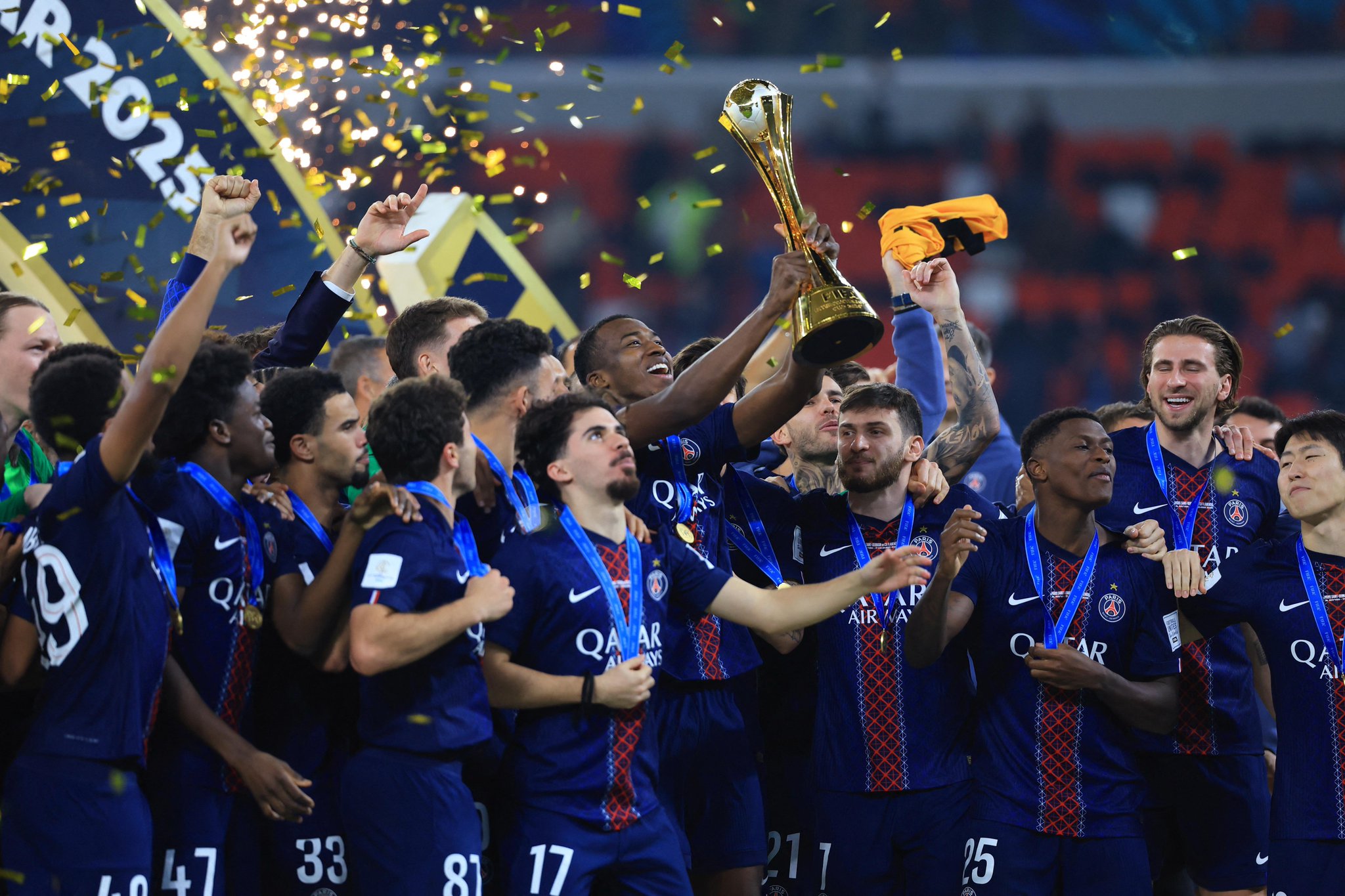 لقطات من تتويج باريس بلقب كأس القارات للأندية 2025 باريس سان جيرمان فلامنجو I 
