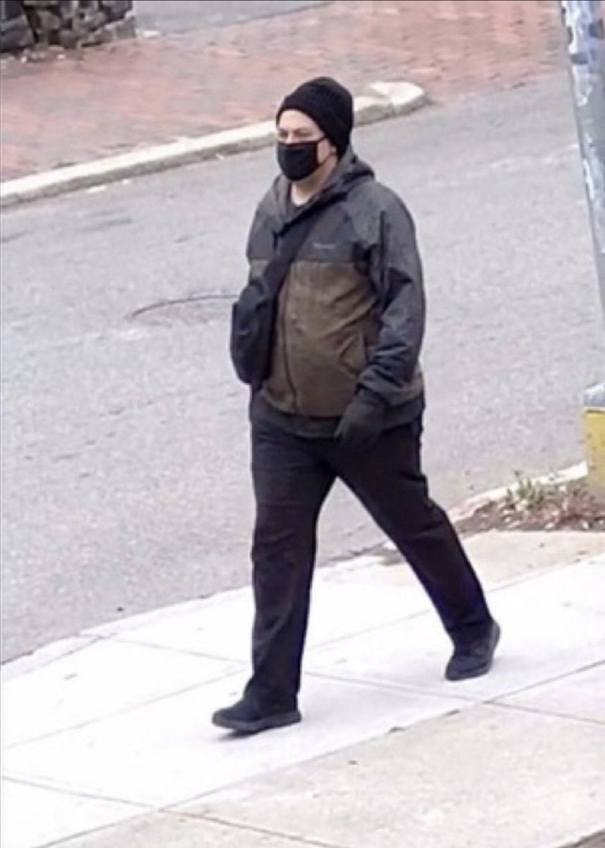 AdamMossoff's tweet image. The clearest picture of the Brown University assassin. It's time to ban face masks in public, barring medical necessity. States rightly banned masks in early 20th century to stop crimes by KKK who hid behind masks. Pro-Hamas criminals also use medical masks to hide their faces.