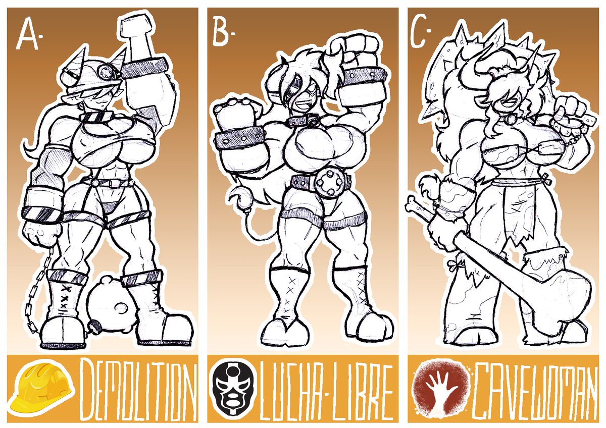 #Digimon #Digimonfanart #OC #Cowgirls <a href="/ArchivosDeIzzy_/">Los Archivos de Izzy</a> 
(antes de nada los tipos de la Vaquera y Torera fueron escogidos, dejando libres los restantes para proseguir, como este mismo, el Tierra)

Las Propuestas son:
Una Obrera
Una Luchadora o
Una Cavernicola

Como siempre Gracias