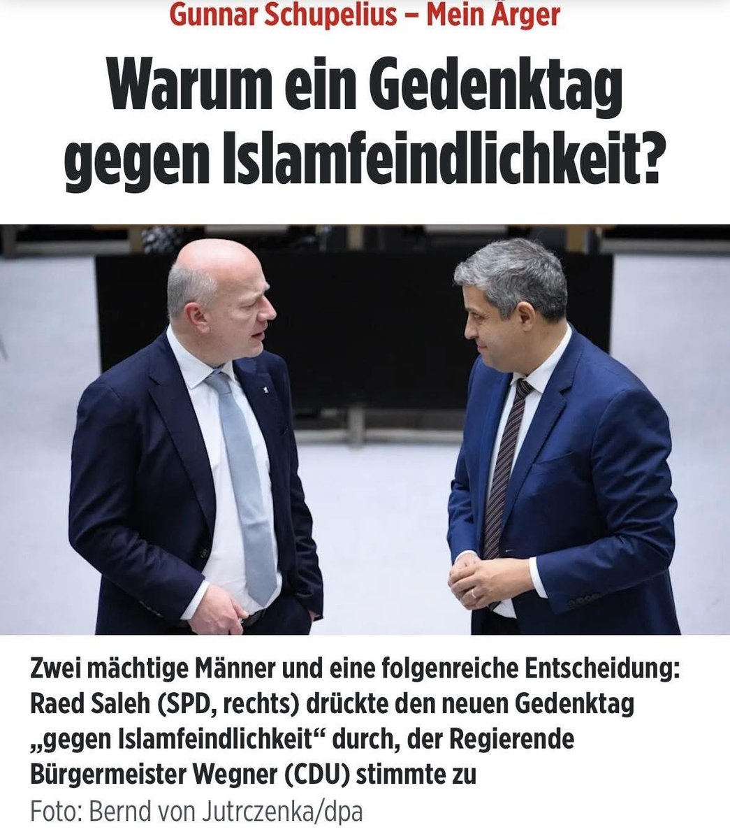 Wie wäre es mit einem Gedenktag für die Opfer des Islamismus?