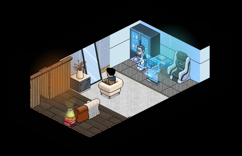 SaxumHabblet's tweet photo. COMPETIÇÃO: LionArt - Desejos 🌠
#LionArt  #OsDesejos
Nick: Saxum

“Quarto Onde Minhas Versões Se Encontram”
Desejo: Aceitar quem fui, quem sou e quem serei.

@MeuHabblet @LionArthbt https://t.co/BY0dcBgLXf