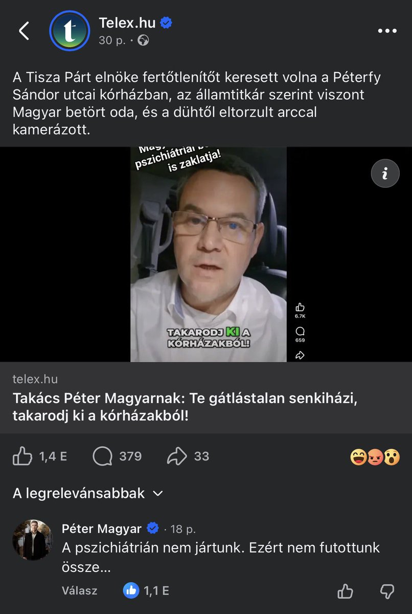 Mondjuk ez jó poén.