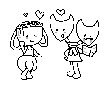 _natsalt's tweet photo. Day 21 of drawing Bassie ships until I run out of toons - Bassie x Razzle!
IDK HOW TO DRAW also im doing the twins separately bc shipping them both at the same time is icky bleh!
#bassiexrazzle #razzlexbassie #eastercomedy #ribbonbasket https://t.co/qIhfSI8Lth