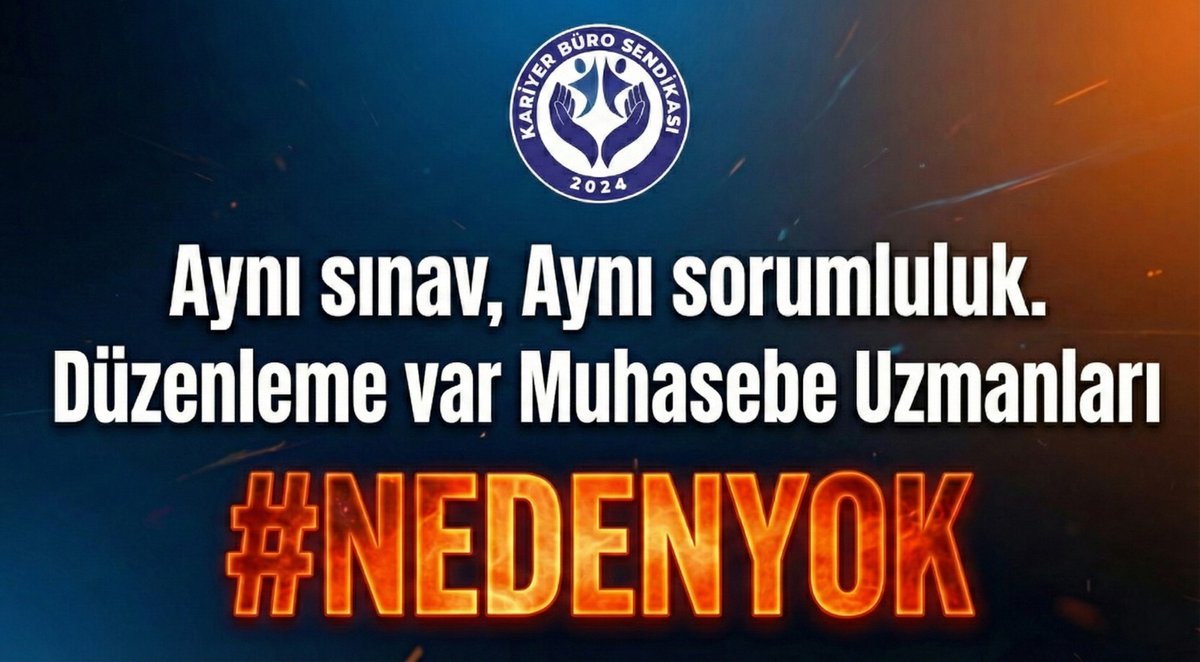 muhammetbaskan6's tweet photo. Muhasebe uzmanı #nedenyok https://t.co/64O3bd8L2a