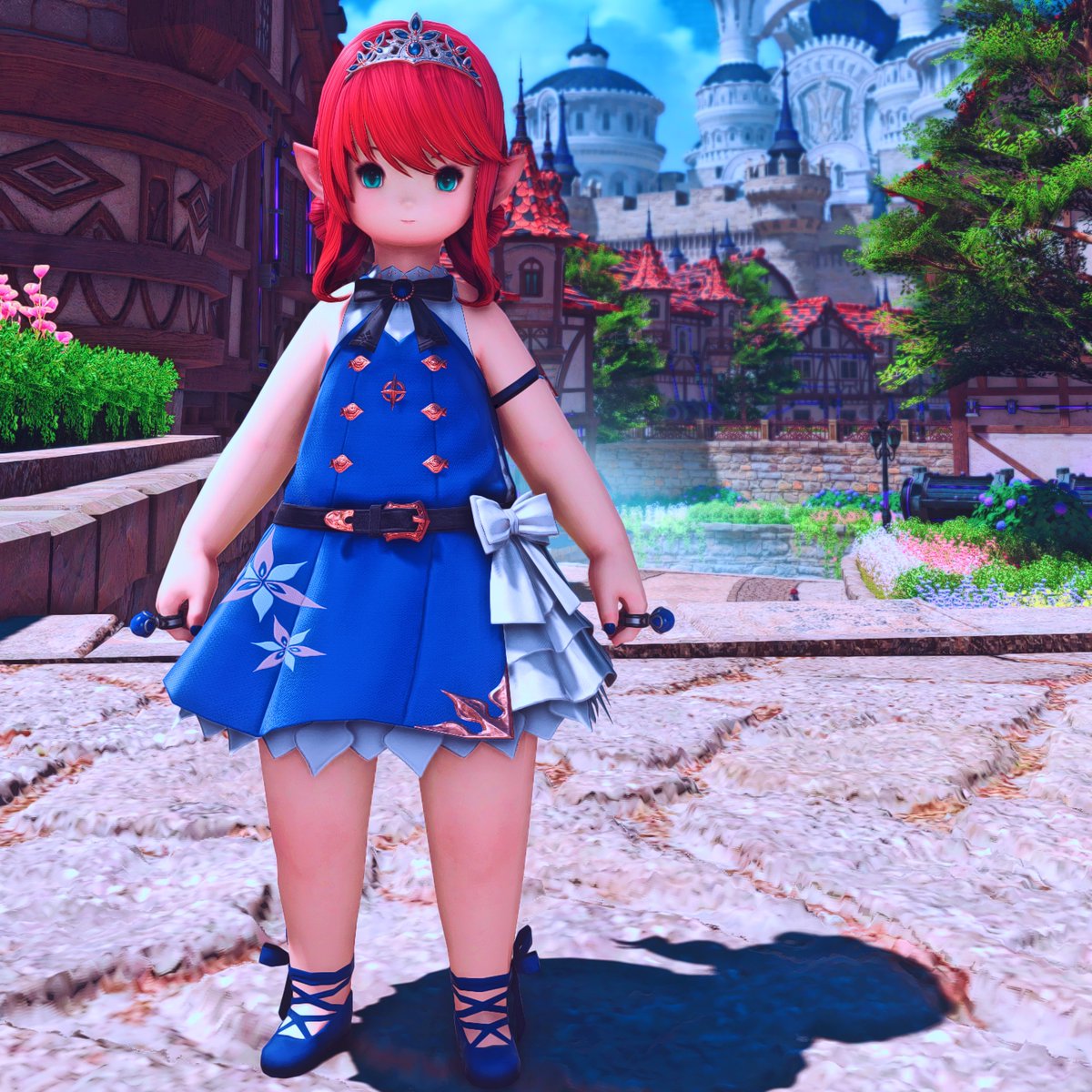 Lali-ho #GPOSERS 

Cute princess 💖🏰👑

#AnnieOP #FFXIV #FF14 #lalafell 
#おはララ #ララフェル #ララメス