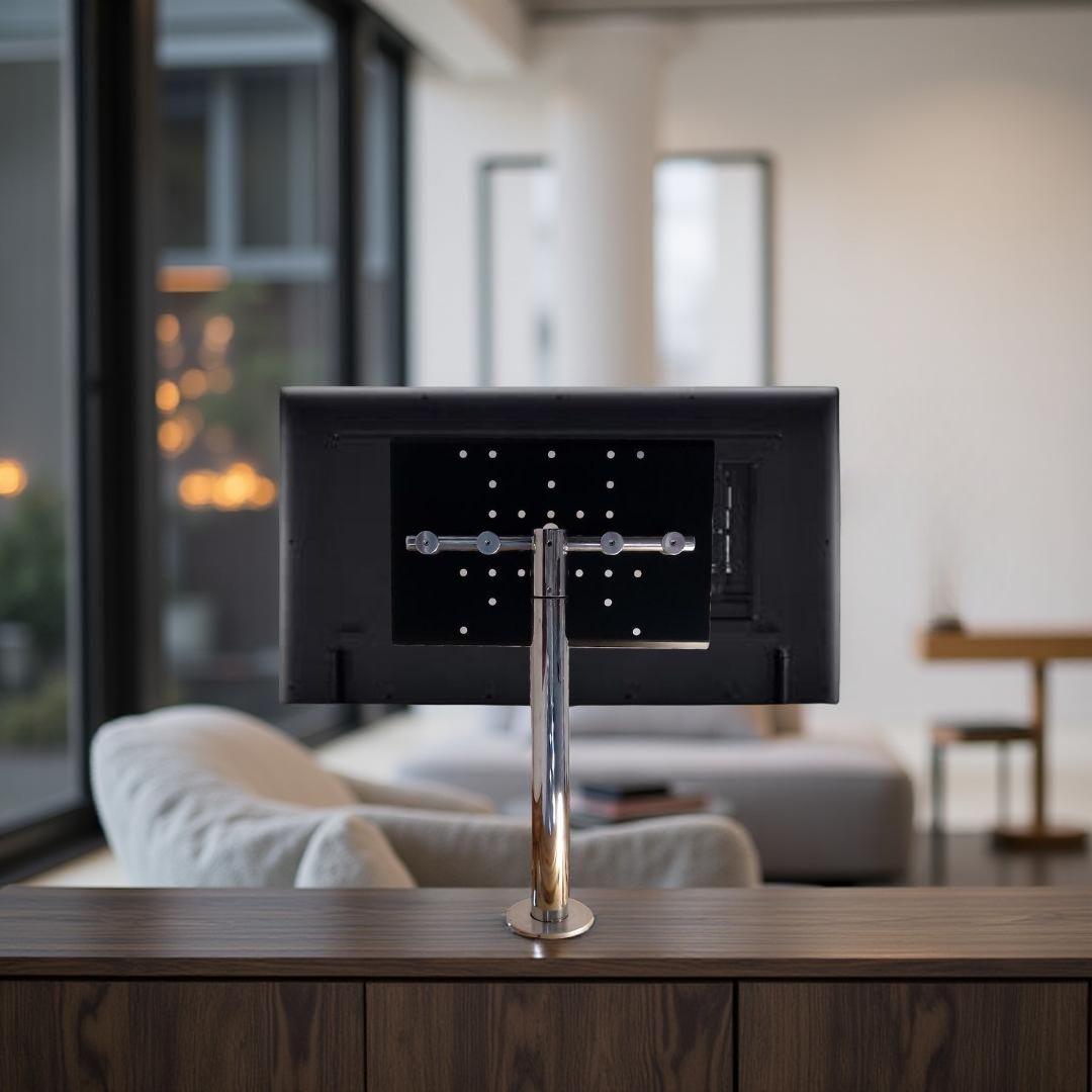 kasa_mais's tweet image. 📺 Uma TV, dois ambientes.
O suporte giratório fixado no móvel permite giro 360º, altura sob medida e fios totalmente escondidos.
Mais funcionalidade, menos impacto visual.
✨ Solução inteligente para ambientes integrados.
📍 Kasa Mais
#SuporteTV #AmbientesIntegrados #Decoração