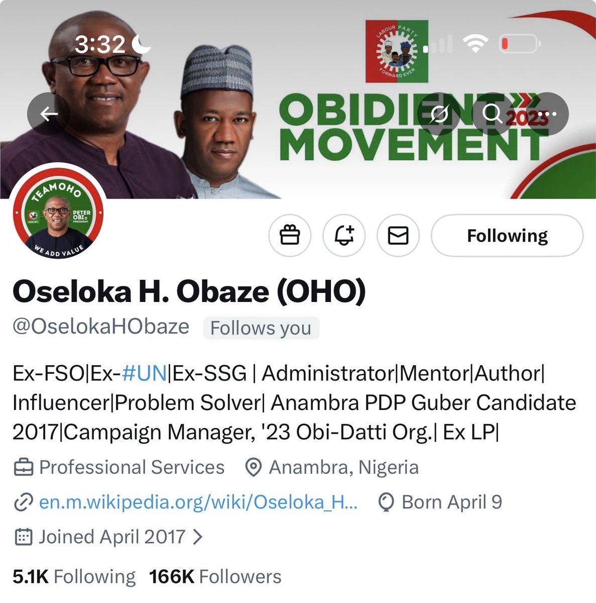 I earned a follower. ✍️✍️✍️🕺🕺🕺