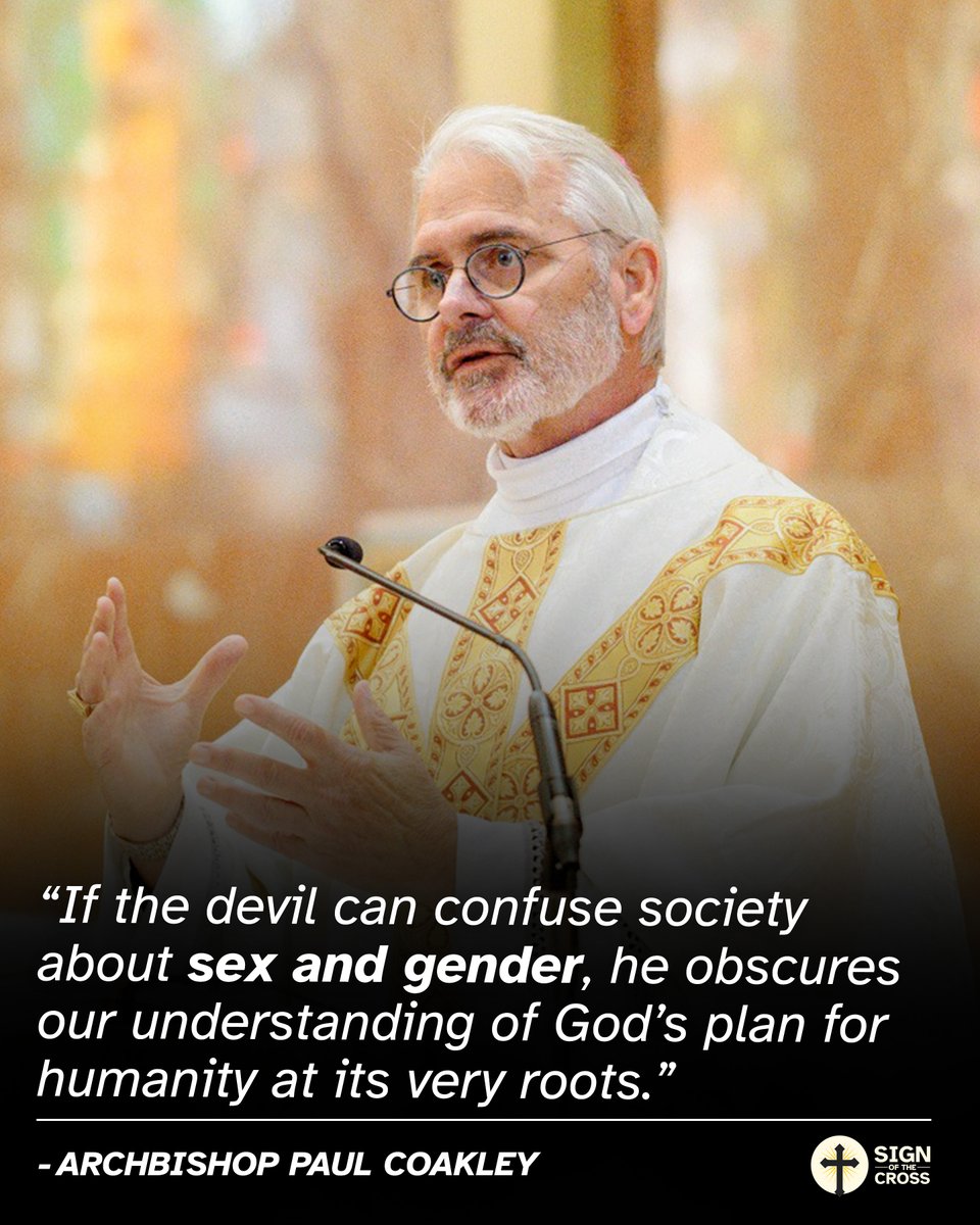 CatholicSOTC's tweet photo. USCCB president CALLS OUT demonic LGBT agenda.

https://t.co/rCaKC5TwSR https://t.co/DO7UUJsrYf