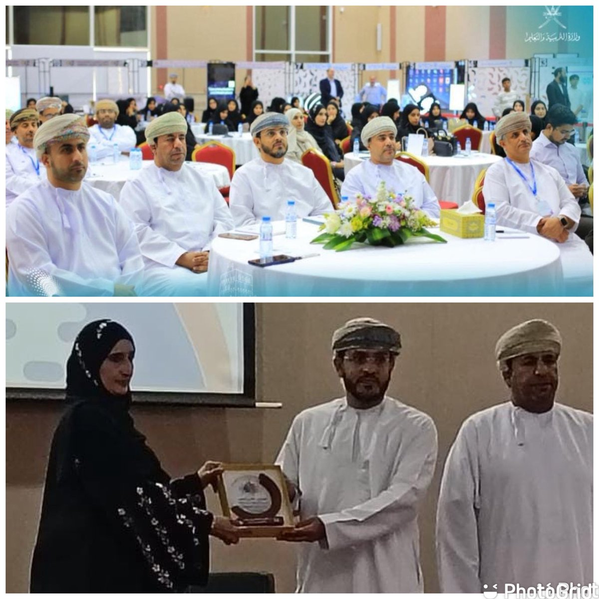 Al_Nasaem18's tweet photo. بهدف دعم المبادرات وتعزيز دور فنيي الأجهزه المدرسية فقد تم تكريم الأستاذة طيبة الشحية في الملتقى الثاني لفنيي الدعم المدرسي المقام في مركز العلوم والإبتكار من قبل دائرة تقنية المعلومات بتعليمية شمال الباطنة.
#تعلم_مستدام
 #فعاليات_تعليمية_شمال_الباطنة https://t.co/wM9sILaKQ1