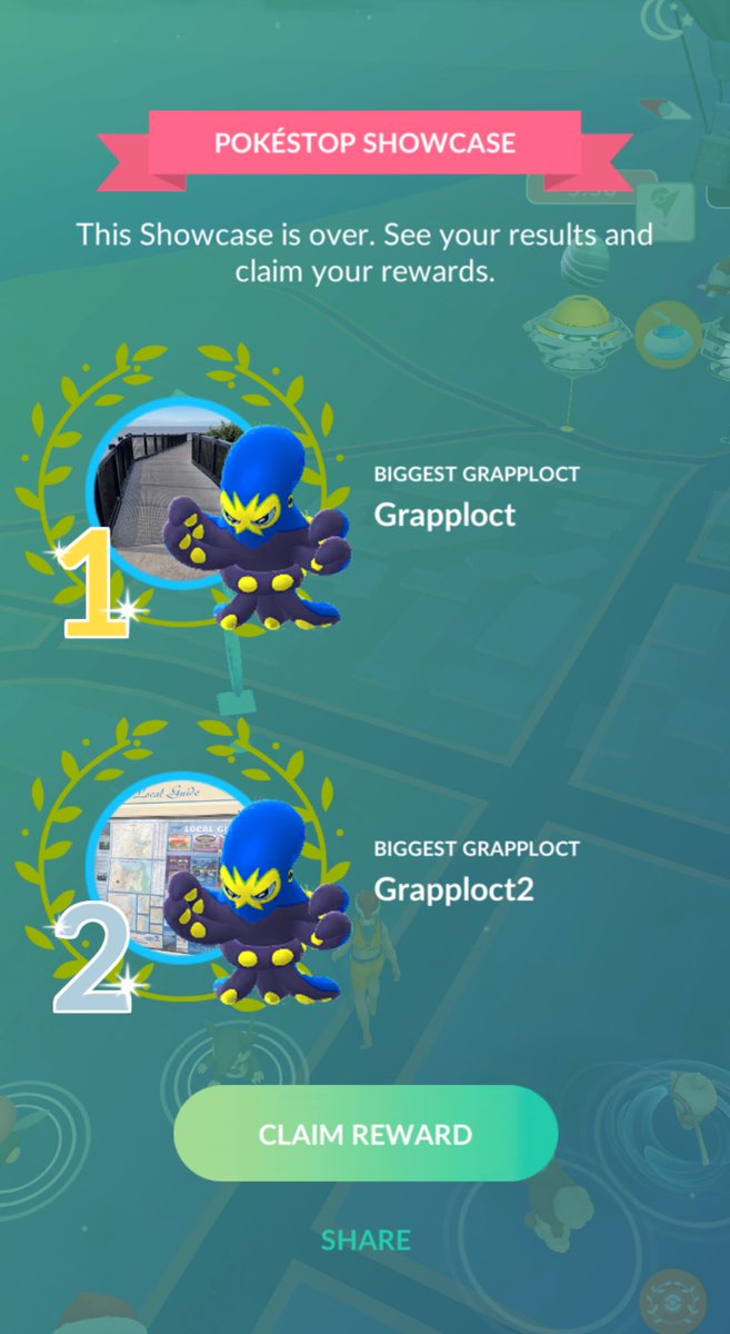 DebbietheAussie's tweet photo. 1๏ธโฃ 2๏ธโฃ๐ฅ๐ฅ Octopus ๐ Showcase win ๐๐๐๐#PokemonGO #PokemonGOShowcase https://t.co/4Jvr2iZ1aV