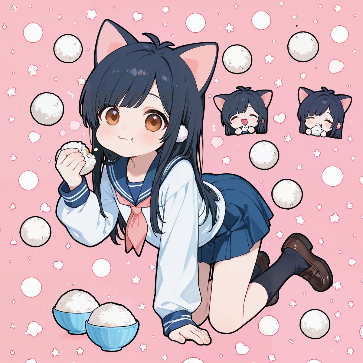 あさです🕠もぐもぐ🍙🍙🍙