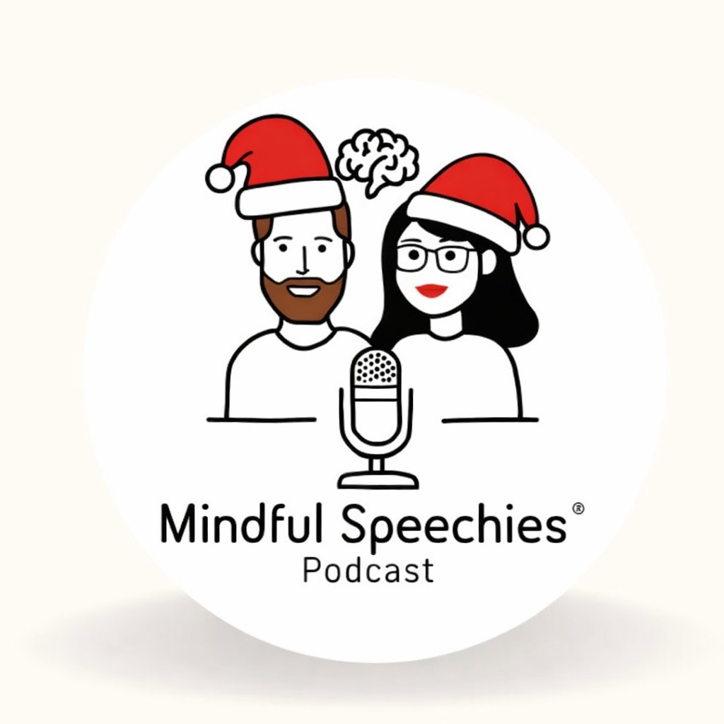 SLPAndrew's tweet image. 🎄 Mindful Speechies just wrapped its first season: 10 episodes and over 1,500 streams.

Kizzy and I are so proud of this little podcast exploring the space between speech therapy, mental health, and lived experience.

Thanks to everyone who tuned in ❤️

#SLPeeps #SLP2B #SLT