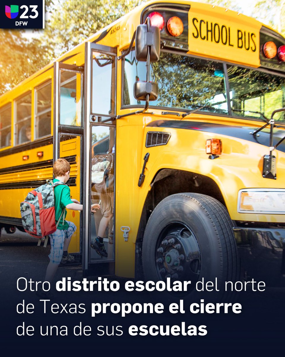 El distrito escolar pondrá a votación en enero la posibilidad de cerrar una escuela. ➡️ uni.vi/oACL106rWv9