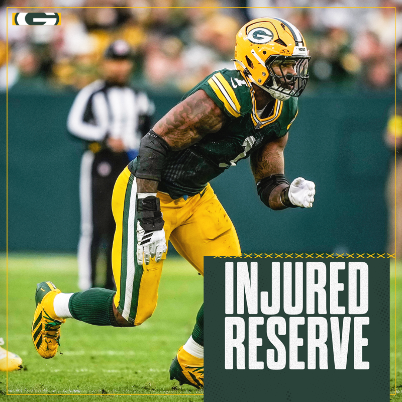 packers's tweet photo. We have placed Micah Parsons on injured reserve