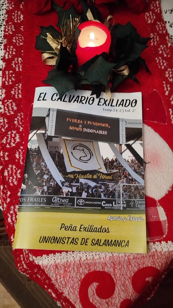 🚨🚨Ya está el n° 6 de '𝑬𝒍 𝑪𝒂𝒍𝒗𝒂𝒓𝒊𝒐 𝑬𝒙𝒊𝒍𝒊𝒂𝒅𝒐' impreso! Con la 2ª vuelta y cierre de la temporada pasada de <a href="/UnionistasCF/">Unionistas de Salamanca CF</a> 

¡Gracias a todos los <a href="/ExiliadosUSCF/">E ❌ I L I A D O S</a> que han colaborado y a la Imprenta Montserrat!
¡No os la perdáis!
El Sábado en el partido 📚
