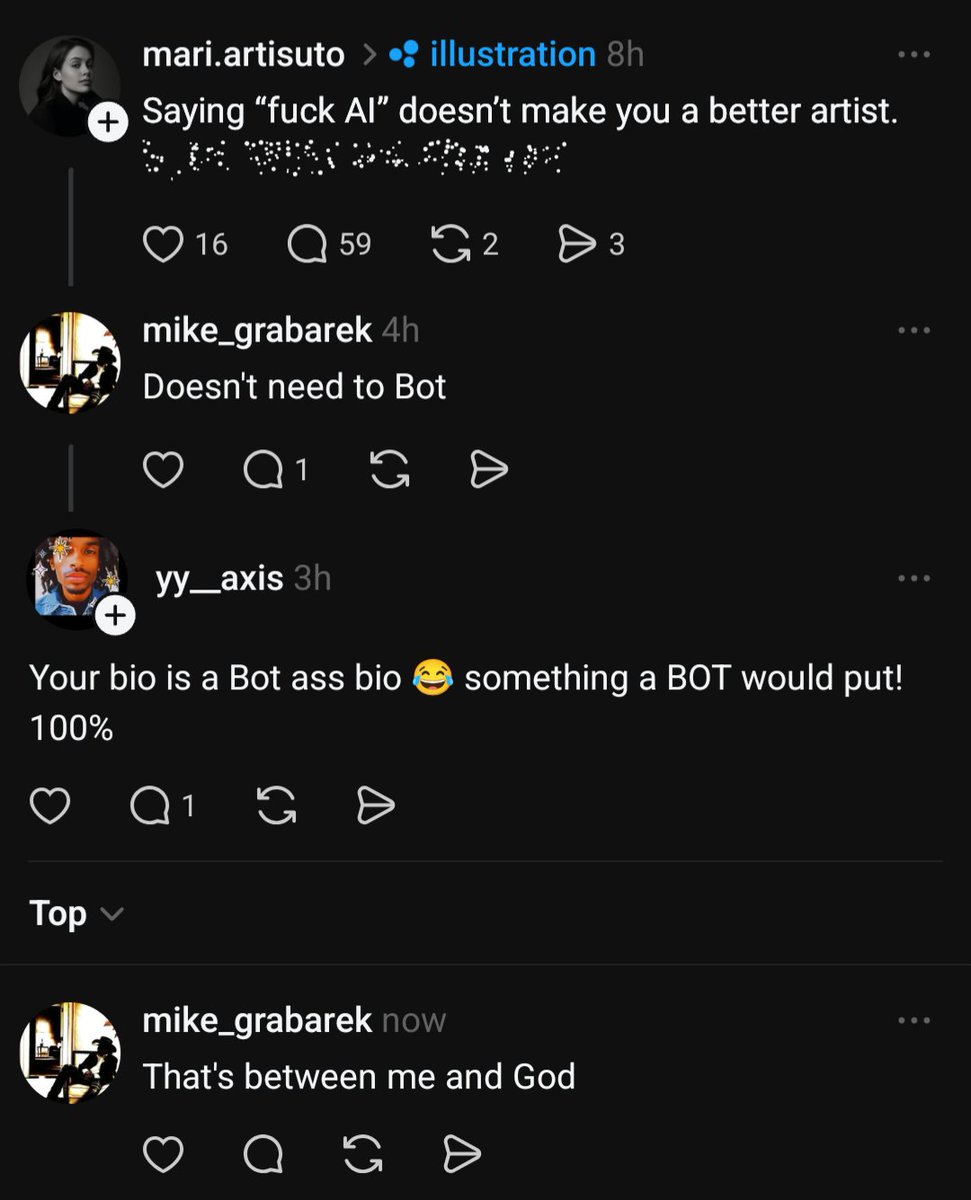 magicfades's tweet image. Threads is such a hell hole