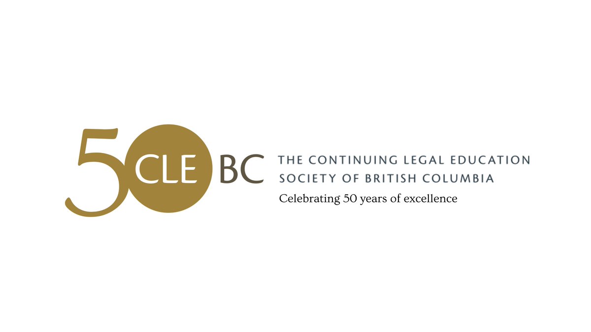The Continuing Legal Education Society of BC tweet media