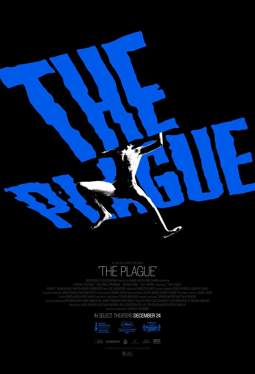 Check out the new poster for #ThePlague 

It’s coming. In select theaters December 24. Opens nationwide January 2.