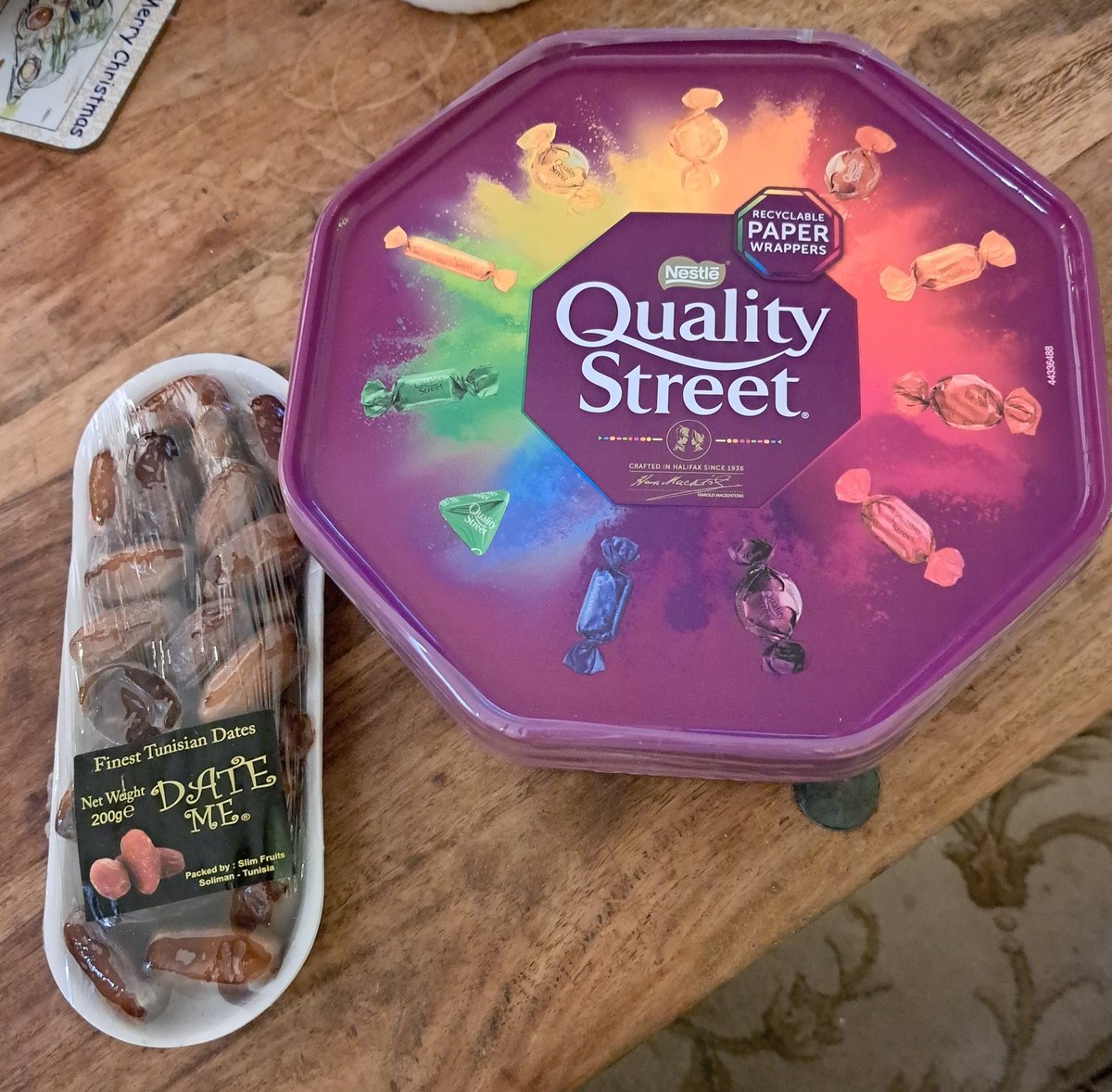 Making an appearance on the coffee table. Christmas has officially started.  #Christmas2025