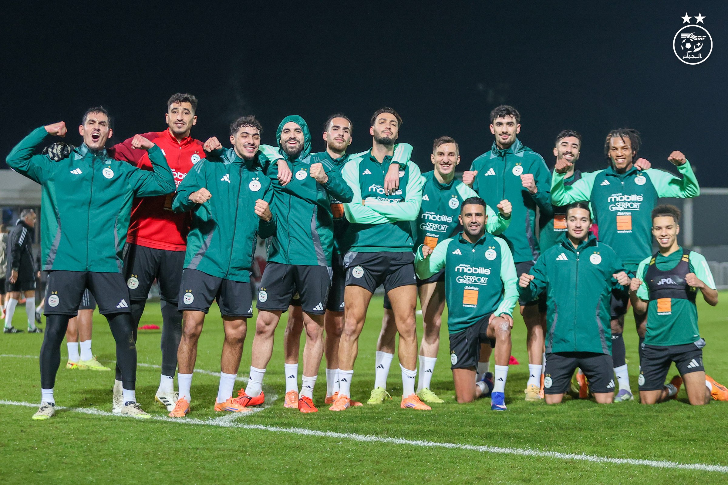 لاعبو الجزائر. (إكس)