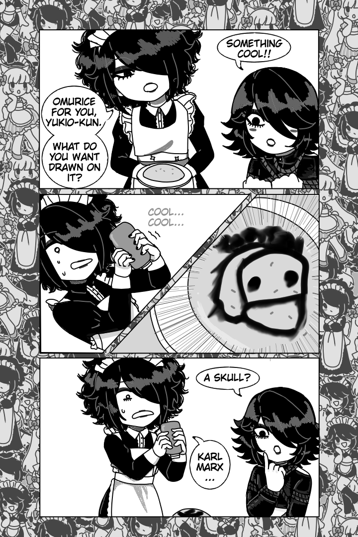 Clownhaunting's tweet photo. 18782 Chapter 9/Vol 1 bonus 02 -- Nozomu Maid Cafe https://t.co/KNonqNG26a