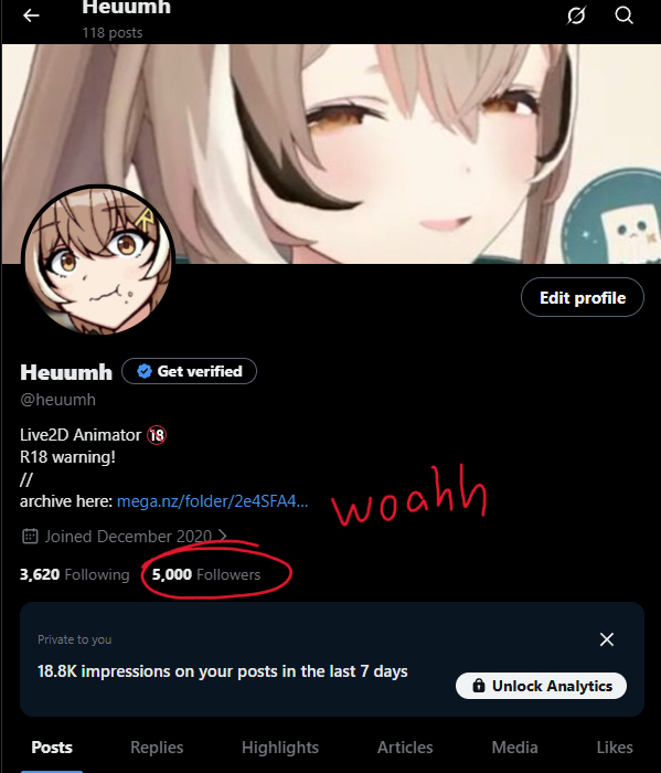 me sitting here waiting for the milestone screenshot:🧐